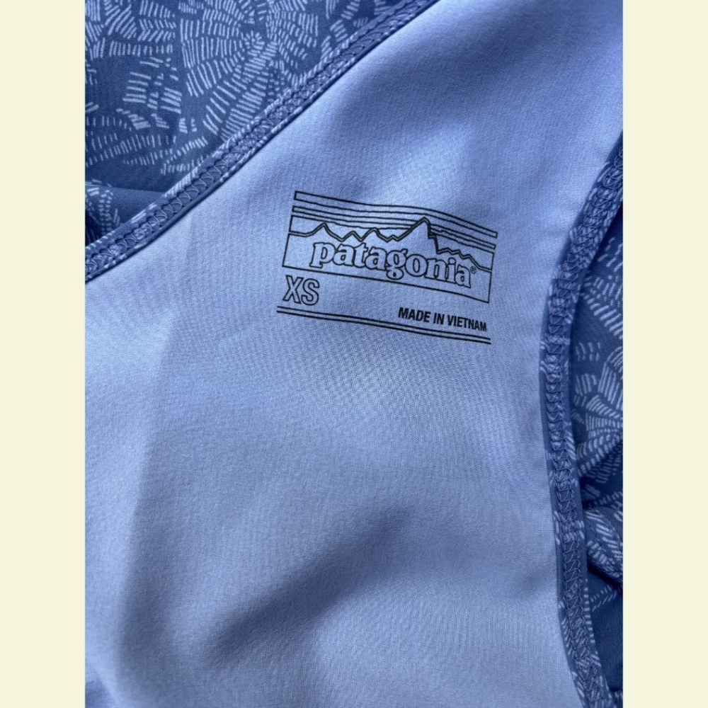Patagonia  Fleetwith Romper in Current Blue, XS EUC - Picture 5 of 6